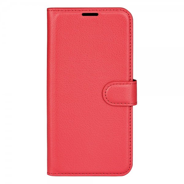 OnePlus Nord CE 2 5G Fodral Litchi Röd