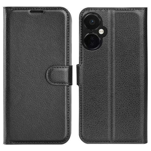 OnePlus Nord CE 3 Lite 5G Fodral Litchi Svart