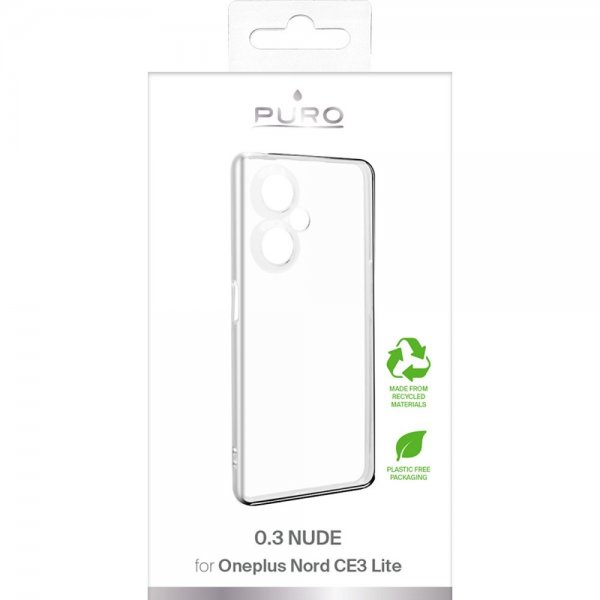 Puro OnePlus Nord CE 3 Lite 5G Skal Nude Transparent