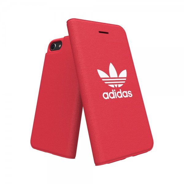 Adidas iPhone 6/6S/7/8/SE Fodral OR Booklet Case ADICOLOR SS18 Röd