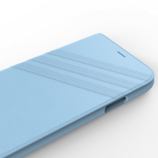 Adidas iPhone X/Xs Fodral OR Booklet Case Suede FW18 Blå
