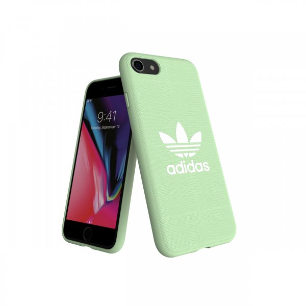 Adidas iPhone 6/6s/7/8/SE Skal OR Moulded Case Canvas FW18 Clear Mint