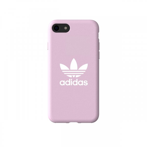 Adidas iPhone 6/6s/7/8/SE Skal OR Moulded Case Canvas FW18 Clear Pink