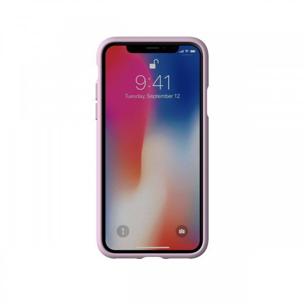 Adidas iPhone X/Xs Skal OR Moulded Case Canvas FW18 Clear Pink