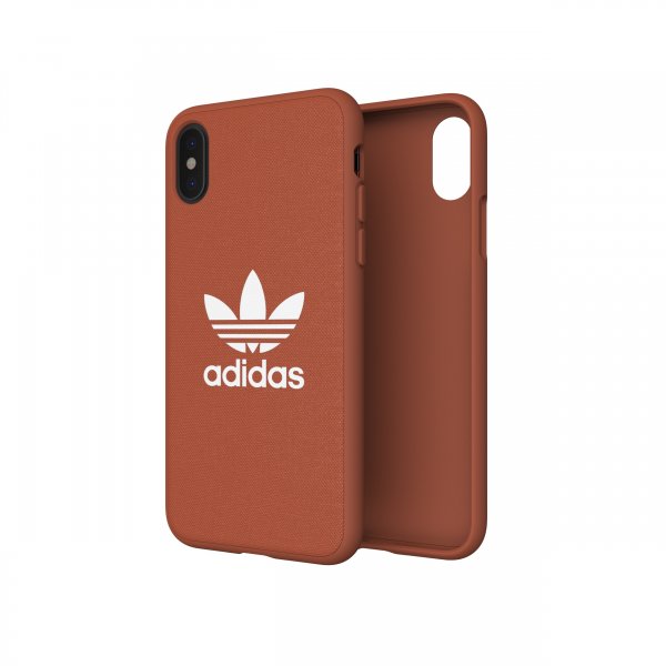 Adidas iPhone X/Xs Skal OR Moulded Case Canvas FW18 Shift Orange