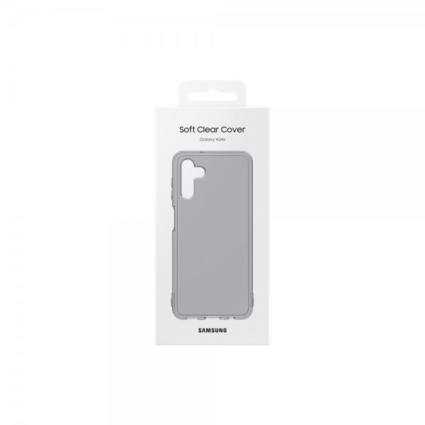 Samsung Original Galaxy A04s Skal Soft Clear Cover Svart