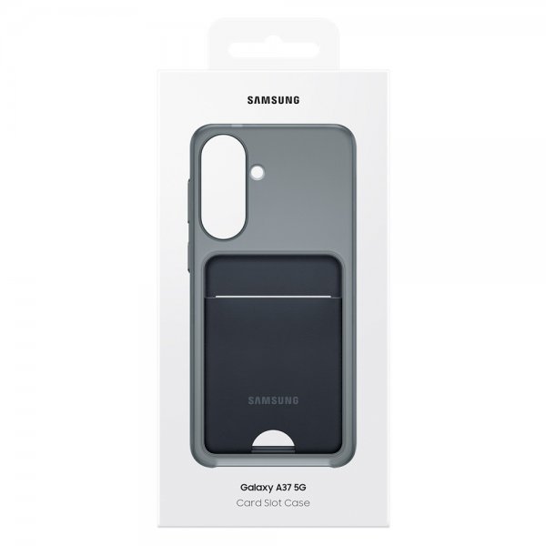Samsung Original Galaxy A37 Skal Card Slot Case Svart