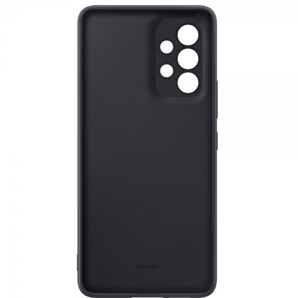 Samsung Original Galaxy A53 5G Skal Silicone Cover Svart
