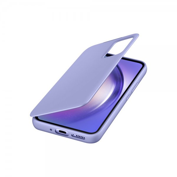 Samsung Original Galaxy A54 5G Fodral Smart View Wallet Case Blueberry