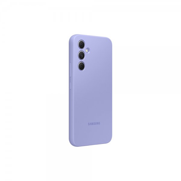 Samsung Original Galaxy A54 5G Skal Silicone Case Blueberry