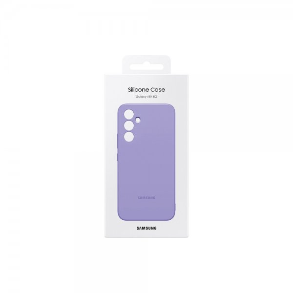 Samsung Original Galaxy A54 5G Skal Silicone Case Blueberry