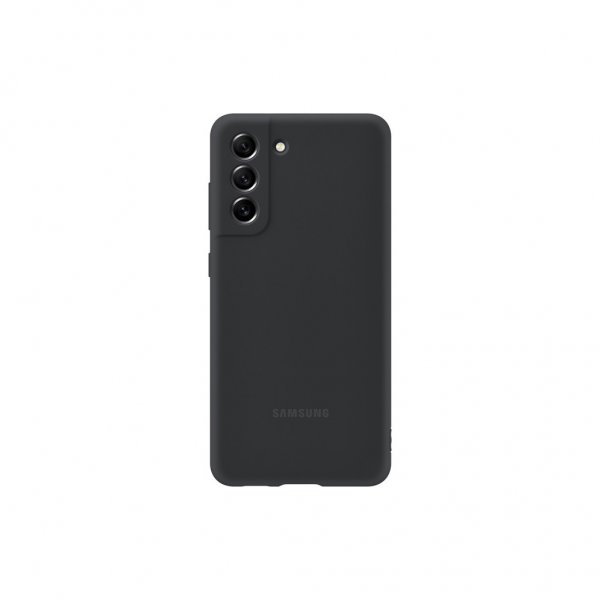 Samsung Original Galaxy S21 FE Skal Silicone Cover Svart