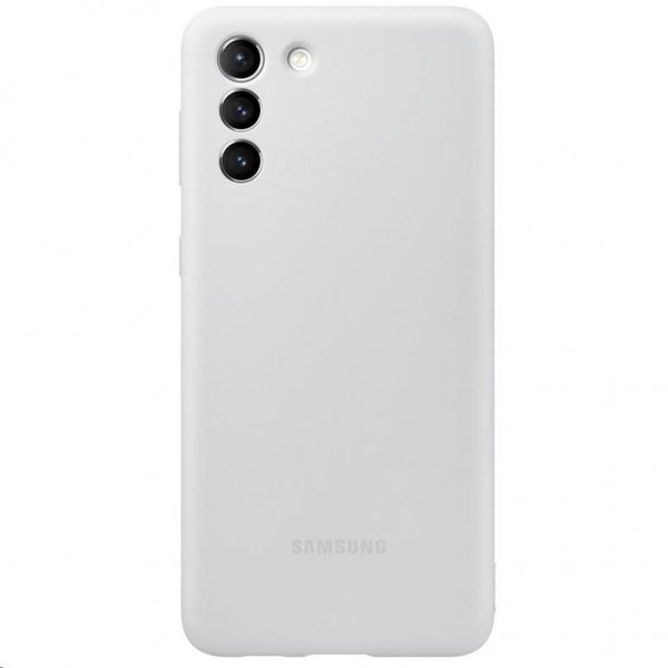 Samsung Original Galaxy S21 Skal Silicone Cover Ljusgrå