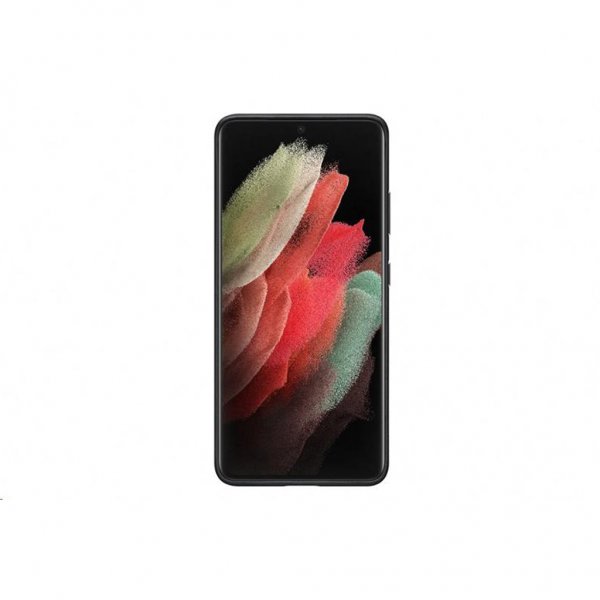 Samsung Original Galaxy S21 Ultra Skal Leather Cover Svart