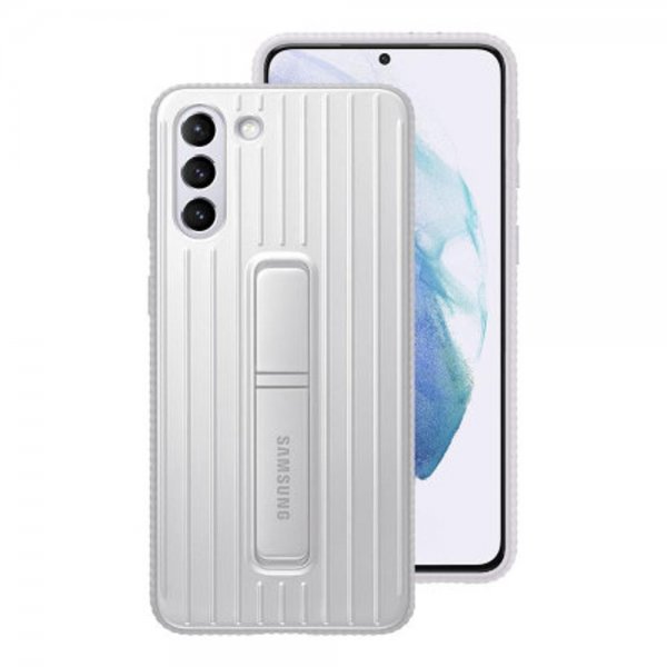 Samsung Original Galaxy S22 Plus Skal Protective Standing Cover Vit