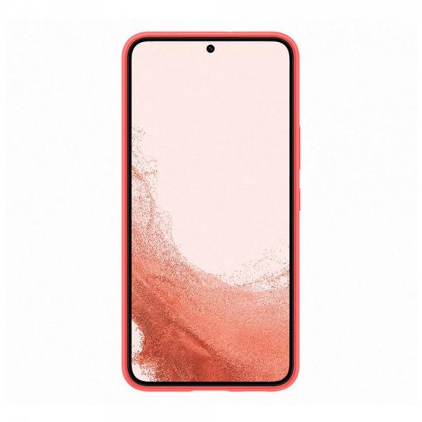 Samsung Original Galaxy S22 Plus Skal Silicone Cover Coral