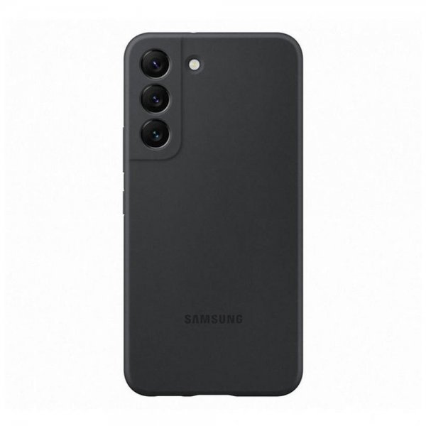 Samsung Original Galaxy S22 Skal Silicone Cover Svart