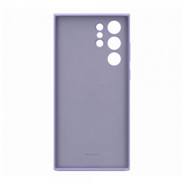 Samsung Original Galaxy S22 Ultra Skal Silicone Cover Lavender