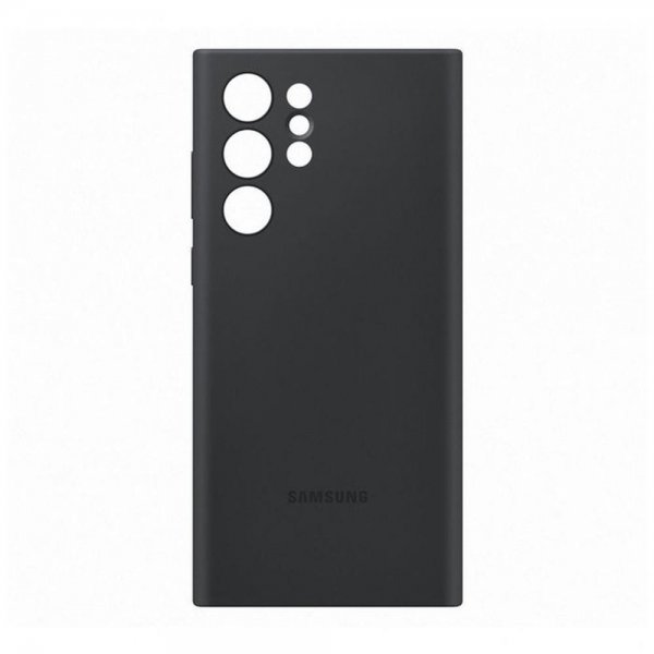 Samsung Original Galaxy S22 Ultra Skal Silicone Cover Svart
