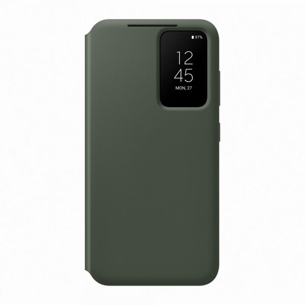 Samsung Original Galaxy S23 Plus Fodral Smart View Wallet Case Khaki