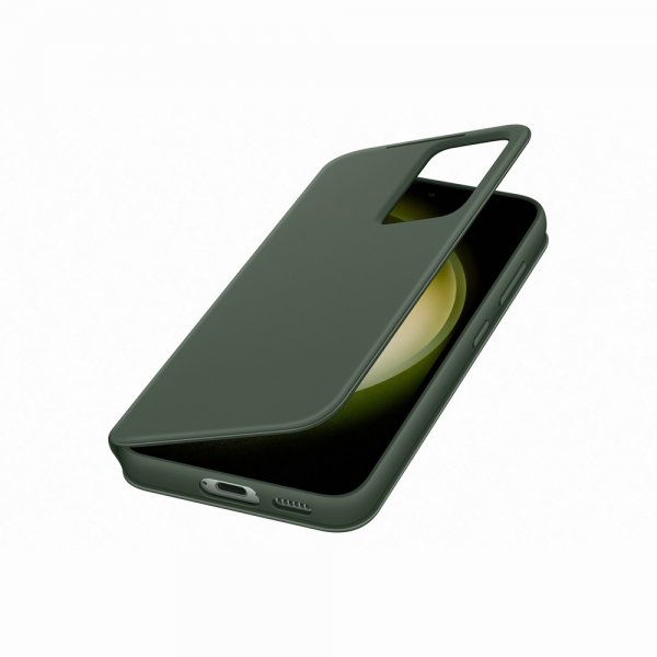 Samsung Original Galaxy S23 Plus Fodral Smart View Wallet Case Khaki