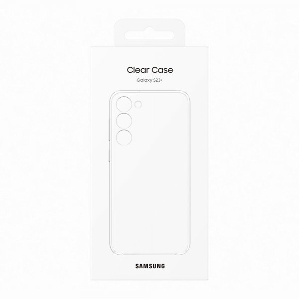 Samsung Original Galaxy S23 Plus Skal Clear Case Transparent