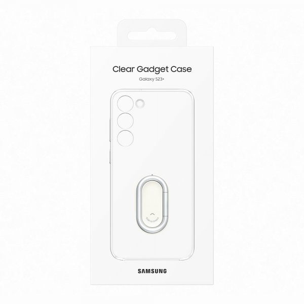 Samsung Original Galaxy S23 Plus Skal Clear Gadget Case Transparent