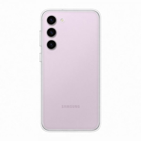 Samsung Original Galaxy S23 Plus Skal Frame Case Vit