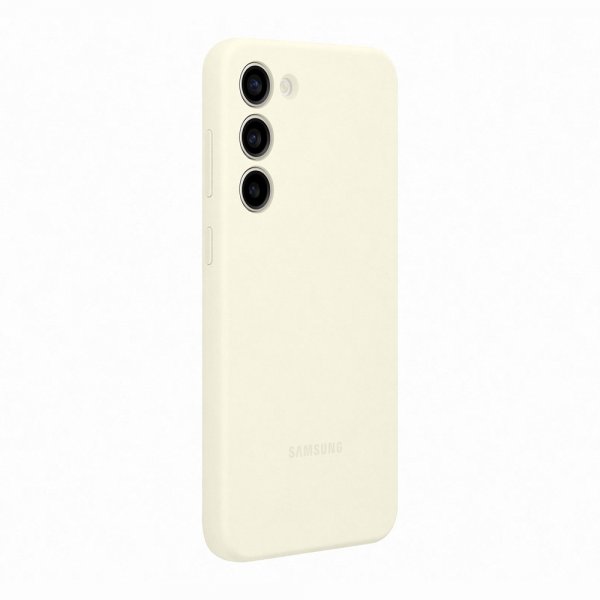 Samsung Original Galaxy S23 Plus Skal Silicone Cover Cotton