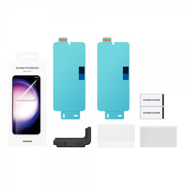 Samsung Original Galaxy S23 Plus Skärmskydd Screen Protector 2-pack