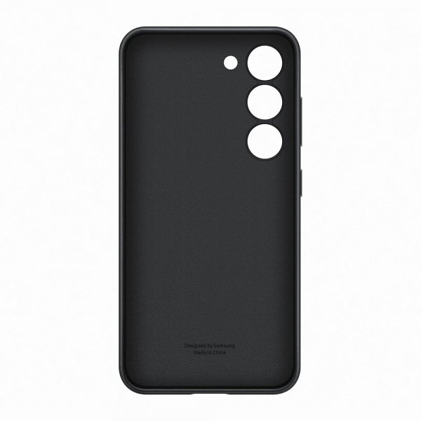 Samsung Original Galaxy S23 Skal Leather Case Svart