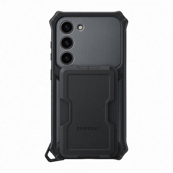 Samsung Original Galaxy S23 Skal Rugged Gadget Case Svart