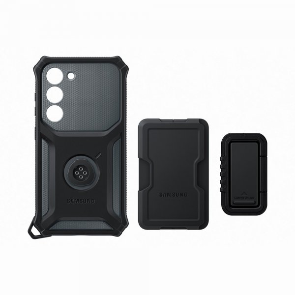 Samsung Original Galaxy S23 Skal Rugged Gadget Case Svart