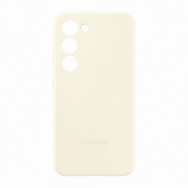Samsung Original Galaxy S23 Skal Silicone Cover Cotton