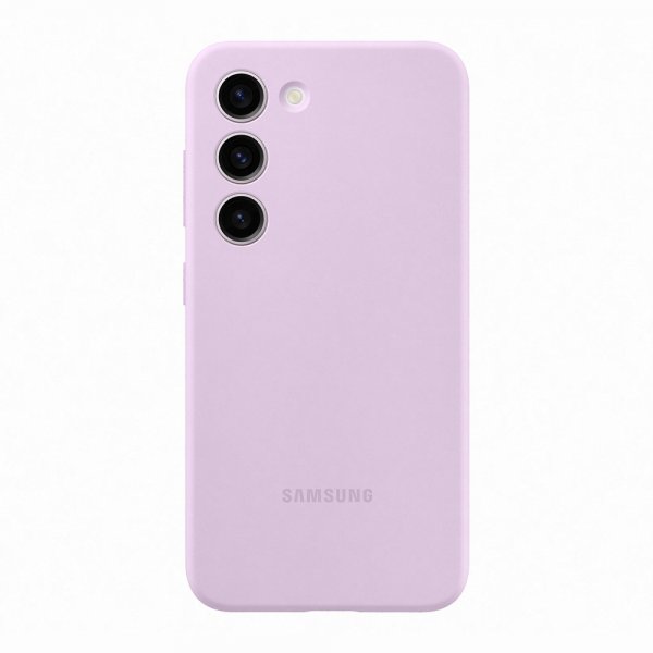 Samsung Original Galaxy S23 Skal Silicone Case Lavender