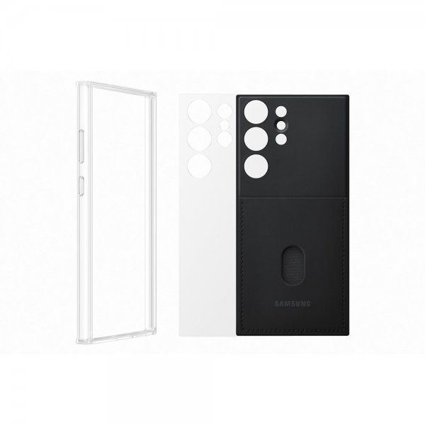 Samsung Original Galaxy S23 Ultra Skal Frame Case Svart
