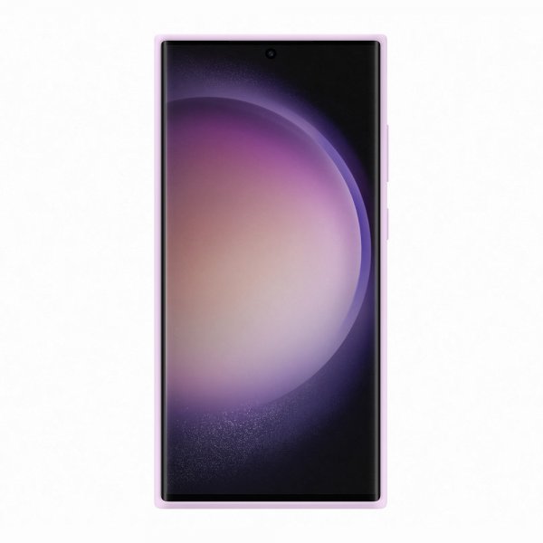 Samsung Original Galaxy S23 Ultra Skal Silicone Cover Lavender