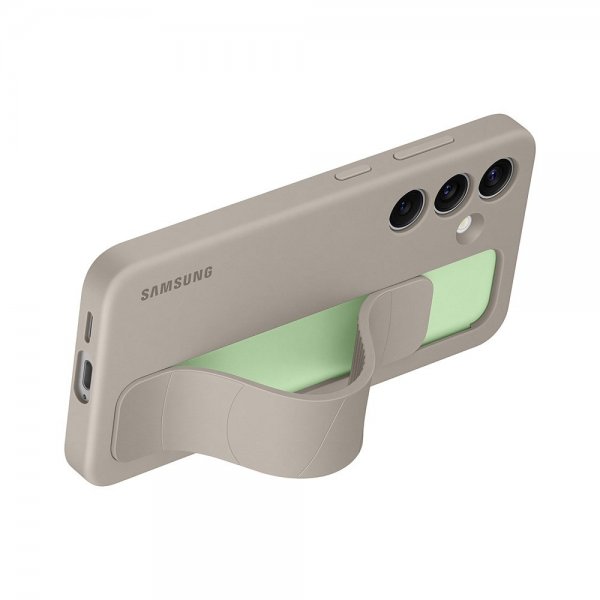 Samsung Original Galaxy S24 Plus Skal Standing Grip Case Taupe