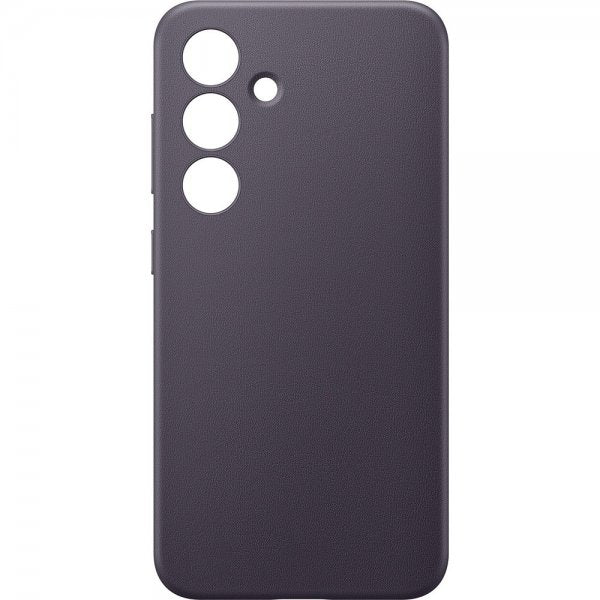 Samsung Galaxy S24 Plus Skal Vegan Leather Case Dark Violet
