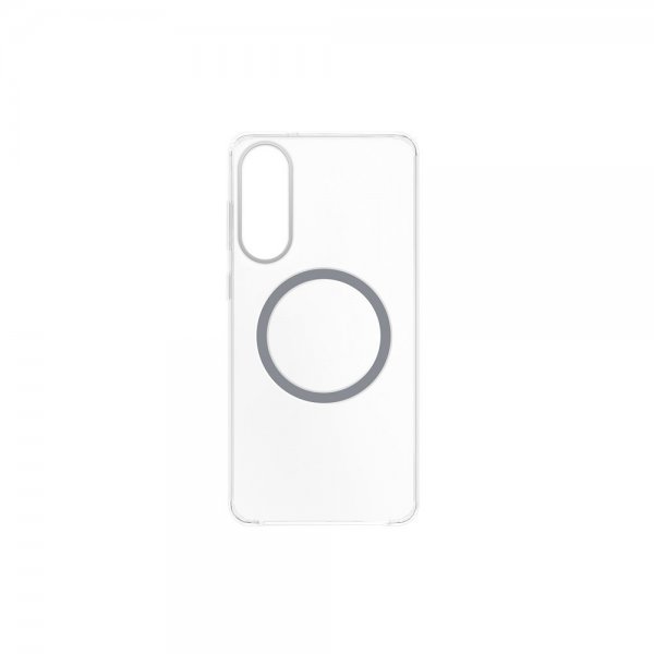 Samsung Original Galaxy S25 Edge Skal Clear Magnet Case Transparent