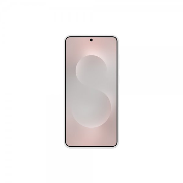 Samsung Original Galaxy S25 Edge Skal Silicone Case Ljusgrå