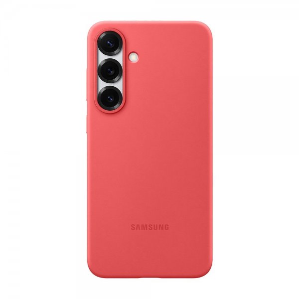 Samsung Original Galaxy S25 Plus Skal Silicone Case Röd