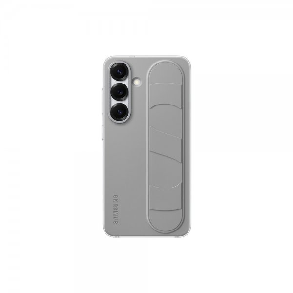 Samsung Original Galaxy S25 Skal Standing Grip Case Grå
