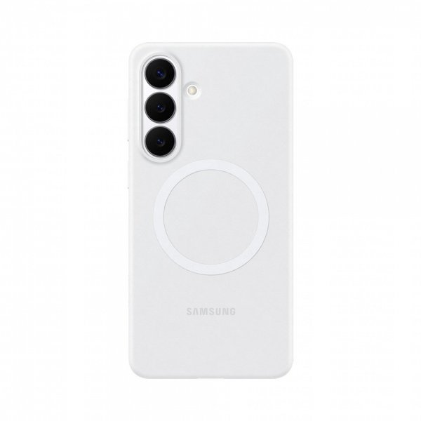 Samsung Original Galaxy S26 Plus Skal Silicone Magnet Case Vit