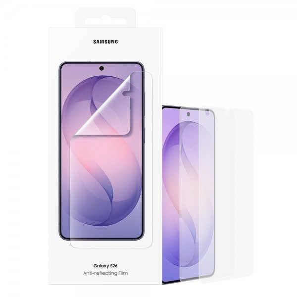 Samsung Original Galaxy S26 Skärmskydd Anti-reflecting Film 2-pack