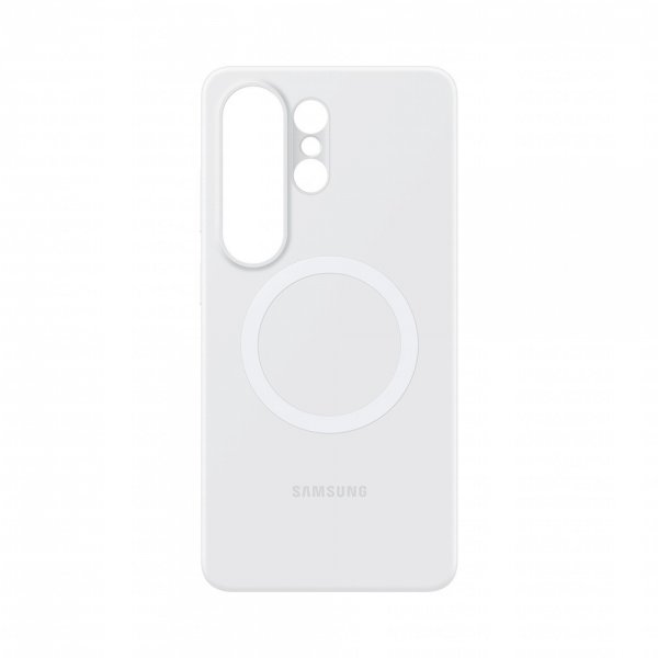 Samsung Original Galaxy S26 Ultra Skal Silicone Magnet Case Vit