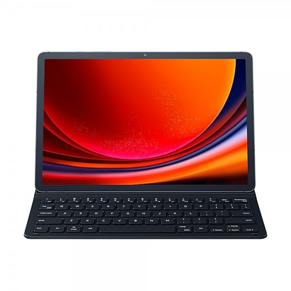 Samsung Original Galaxy Tab S9 Fodral Book Cover Keyboard Slim Svart