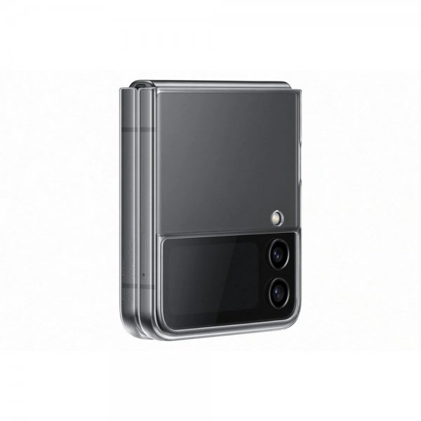 Samsung Original Galaxy Z Flip 4 Skal Clear Slim Cover Transparent