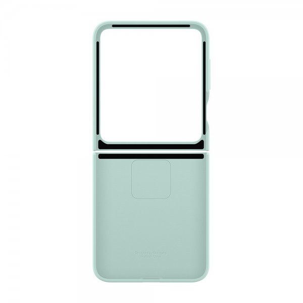 Samsung Original Galaxy Z Flip 6/Flip 7 FE Skal Silicone Case Mint