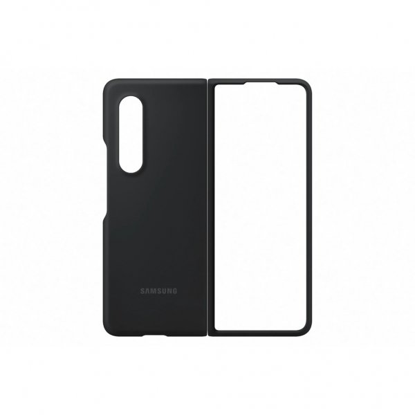 Samsung Original Galaxy Z Fold3 Skal Silicone Cover Svart